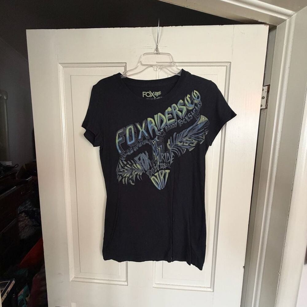 Fox Racing Graphic T-Shirt Black Size M